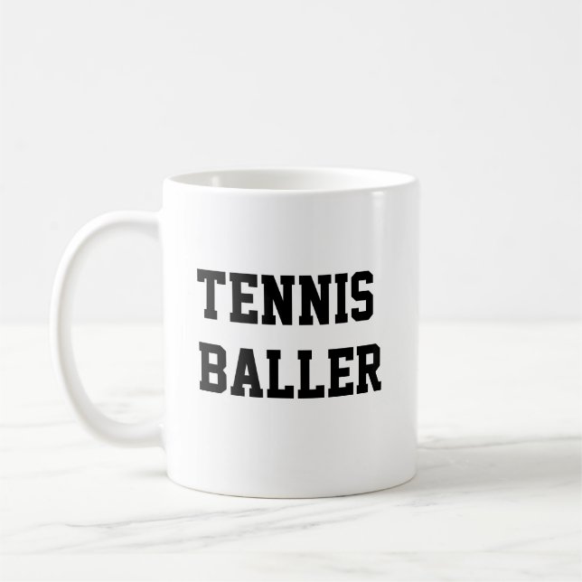 Taza De Café Tennis Baller (Izquierda)