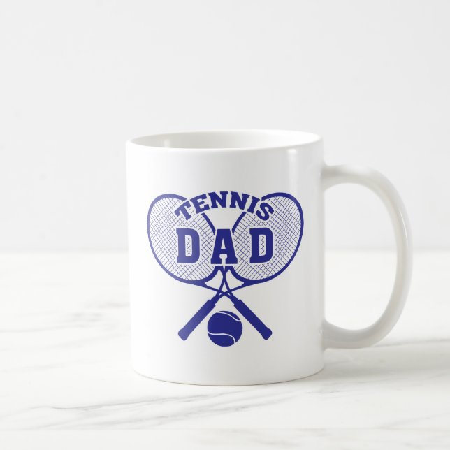 Taza De Café Tennis Dad (Derecha)