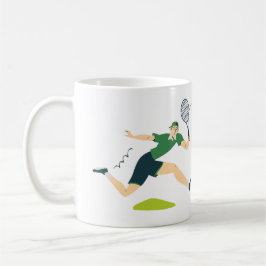 Taza De Café Tennis  Dad champion mug
