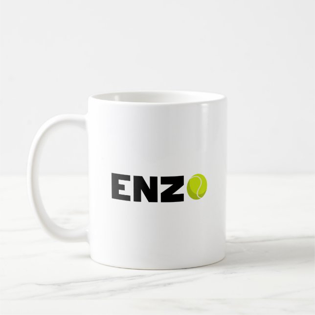 Taza De Café Tennis Enzo (Izquierda)