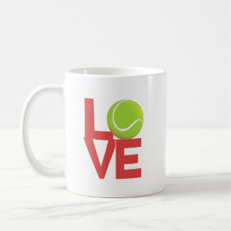 Taza De Café Tennis Love Mug