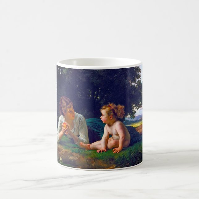 Taza De Café Tentación, Bouguereau (Centro)
