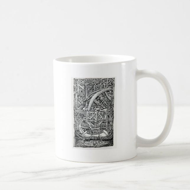 Taza De Café Tentacle Tank de Brian Benson (Derecha)