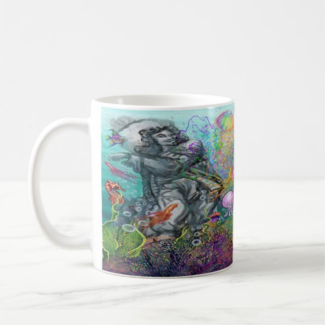 Taza De Café Tentáculos (Izquierda)