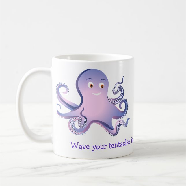 Taza De Café Tentáculos del pulpo (Izquierda)