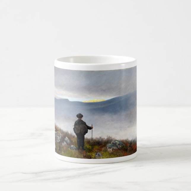 Taza De Café Teodor Kittelsen Far, lejos del palacio Soria Mori (Centro)