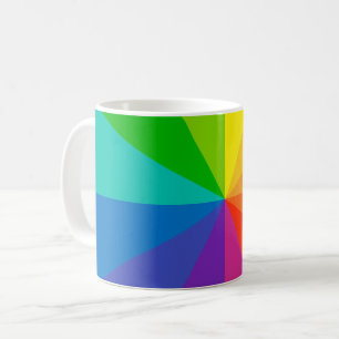 Taza De Café teoría de la rueda de color ciencia de la escuela