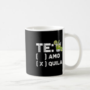 Taza De Café Tequila Fiesta mexicana Te Amo Tequila Cinco De Ma