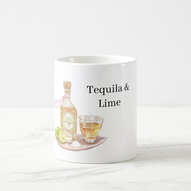 Taza De Café Tequila y lima (Centro)