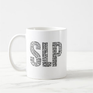 Taza De Café Terapeuta de discurso SLP