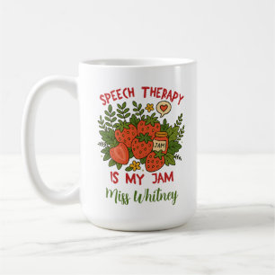 Taza De Café Terapeuta del habla Patólogo del lenguaje Profesor
