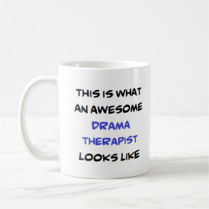 Taza De Café terapeuta dramática, impresionante