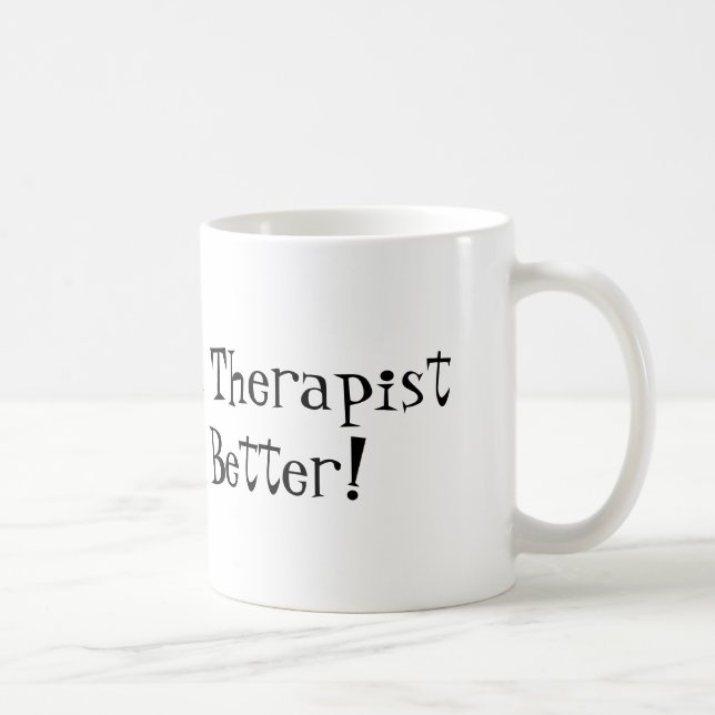 Taza De Café ¡Terapeuta físico mejora! (Derecha)