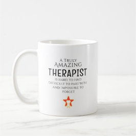 Taza De Café Terapeuta Increíble Difícil De Encontrar Regalo Pe