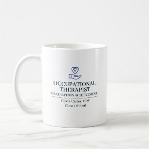 Taza De Café Terapeuta Ocupacional Nombre Personalizado Desde A