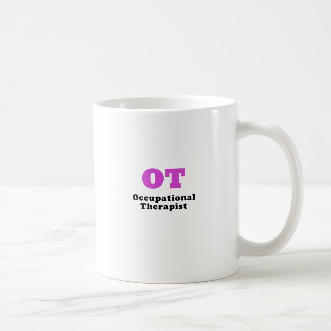 Taza De Café Terapeuta profesional de OT (Derecha)