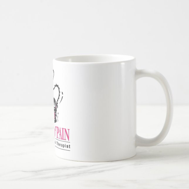 Taza De Café Terapeuta profesional - reina del dolor (Derecha)