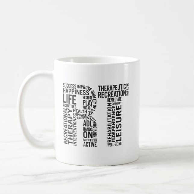 Taza De Café Terapeuta recreativo RT (Izquierda)