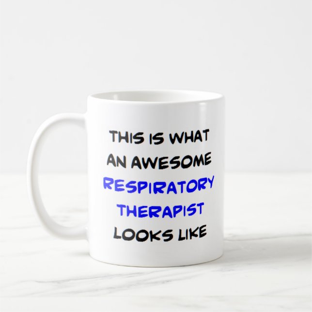 Taza De Café terapeuta respiratoria, impresionante (Izquierda)