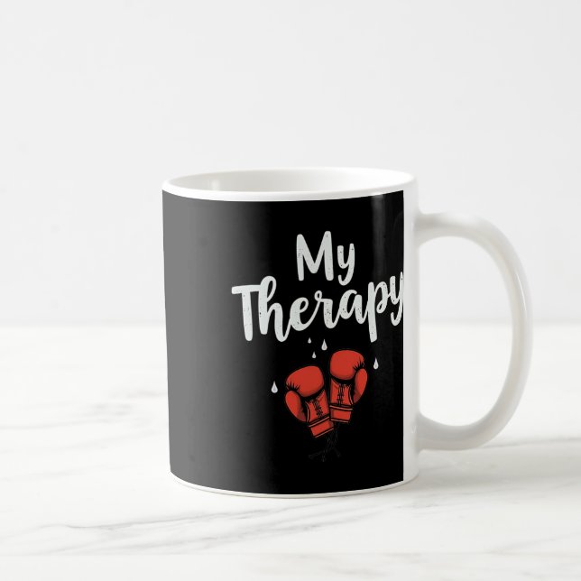 Taza De Café Terapia de Boxeo (Derecha)