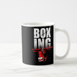 Taza De Café Terapia de Boxeo Kickboxing Boxeador