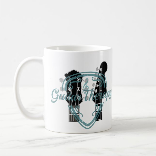 Taza De Café Terapia de guitarra (Izquierda)