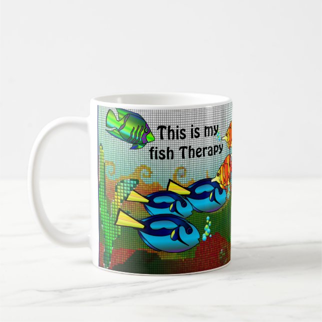 Taza De Café Terapia de los pescados (Izquierda)