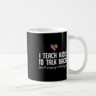 Taza De Café Terapia de patología del habla Concienciación sobr