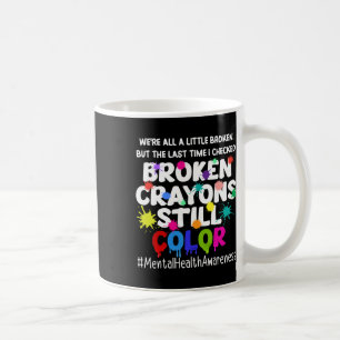 Taza De Café Terapia de salud mental Depresión Sensibilización