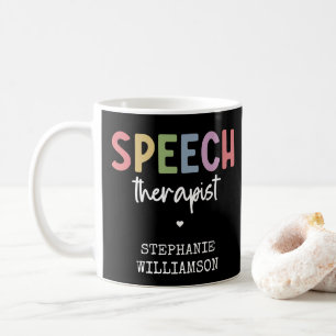 Taza De Café Terapia del habla del patólogo del personalizado S