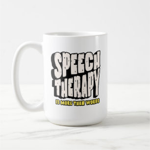 Taza De Café Terapia del habla Terapeuta del habla