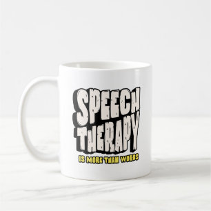 Taza De Café Terapia del habla Terapeuta del habla