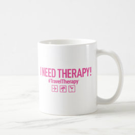 Taza De Café Terapia del viaje