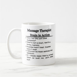 Taza De Café Terapia divertida de masajes