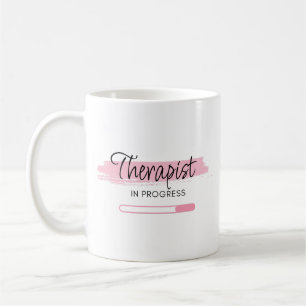 Taza De Café Terapia En Marcha - Personalizada