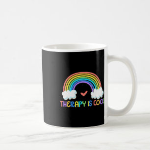 Taza De Café Terapia Es Terapia De Concienciación Sobre La Salu
