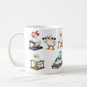 Taza De Café Terapia Física Silly Goose , Fisioterapeuta 