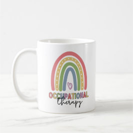 Taza De Café Terapia ocupacional al arcoiris terapista