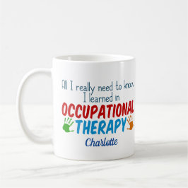 Taza De Café Terapia ocupacional breve personalizada