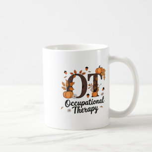 Taza De Café Terapia Ocupacional Cae Ot Ota Otumm Thanksgivi