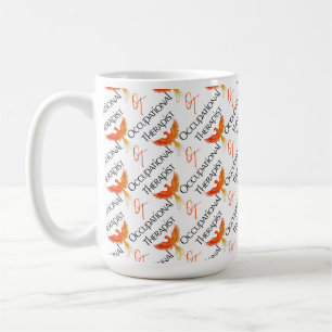 Taza De Café Terapia ocupacional con diseño Phoenix