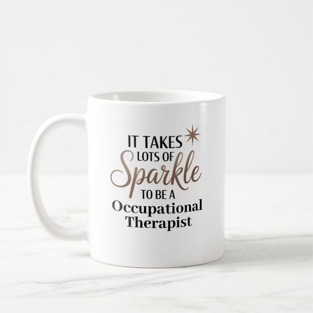 Taza De Café Terapia ocupacional espumosa (Izquierda)