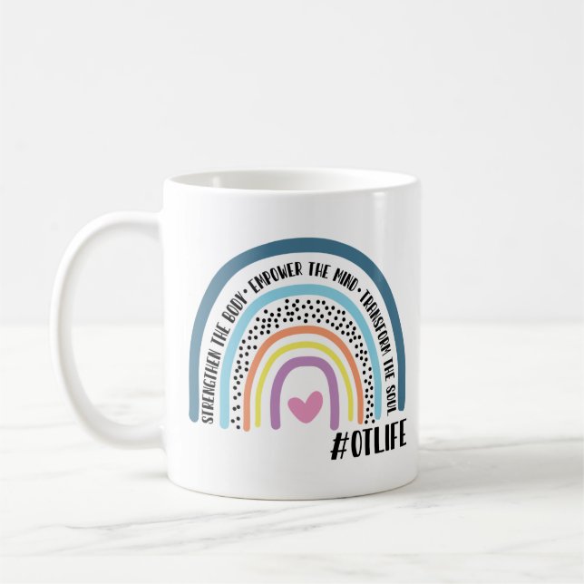 Taza De Café Terapia Ocupacional Fortalecer El Potenciamiento C (Izquierda)