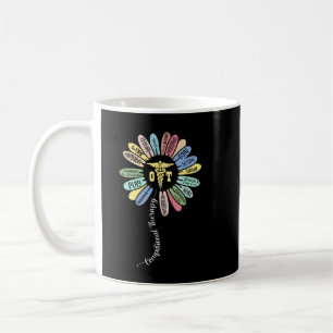 Taza De Café Terapia Ocupacional frente a Terapia, inspirar al 