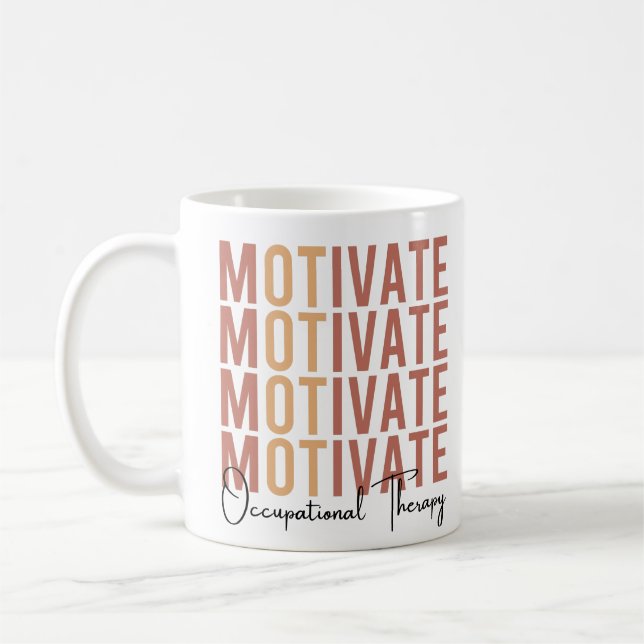 Taza De Café Terapia Ocupacional Motivada (Izquierda)
