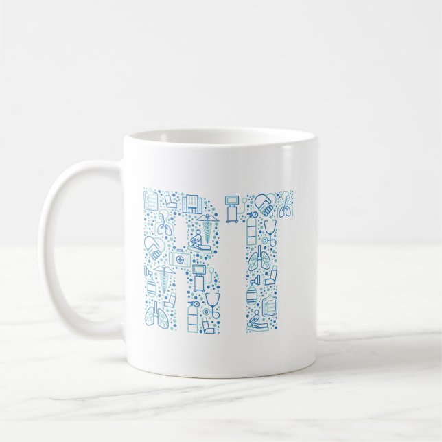 Taza De Café Terapia Respiratoria RT Terapia de Atención Respir (Izquierda)