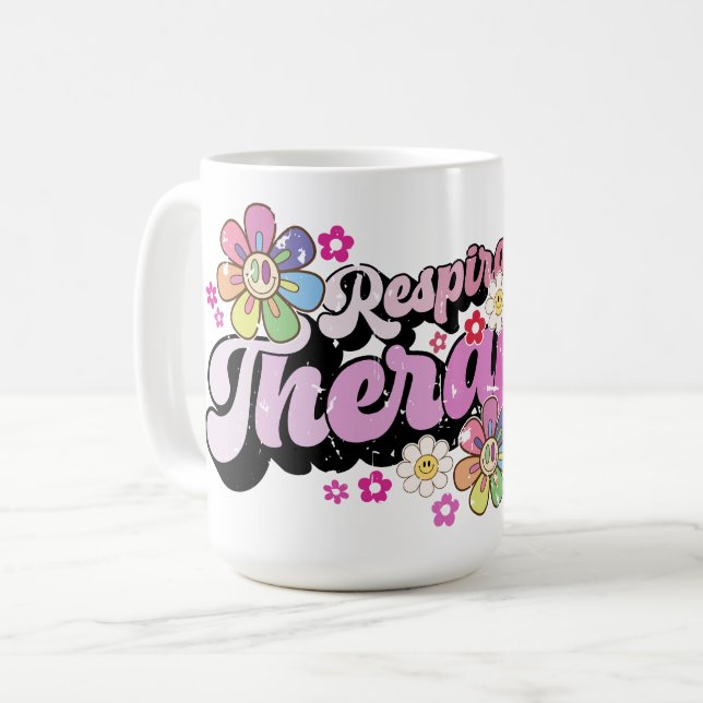 Taza De Café Terapia Retro Respiratoria (Anverso izquierdo)