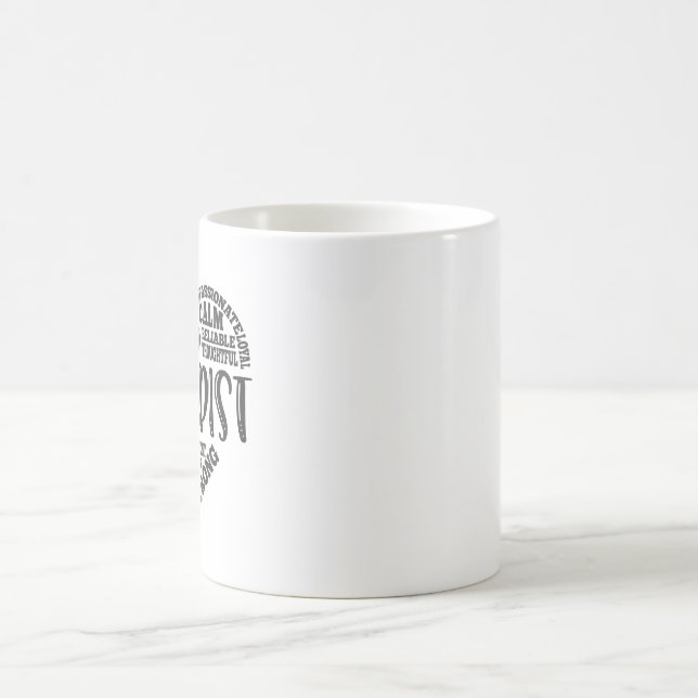 Taza De Café Terapista, conductual, psicólogo (Centro)
