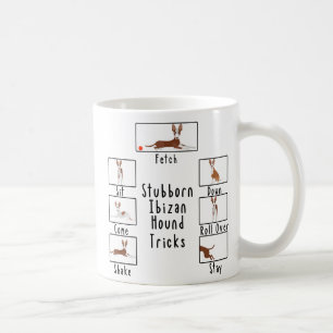 Taza De Café Terco Podenco Ibicenco Trucos Raza de Perro Podenc
