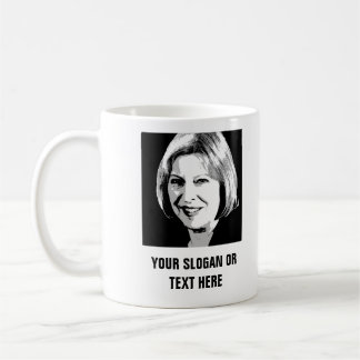 Taza De Café Teresa puede hacer frente al icono -